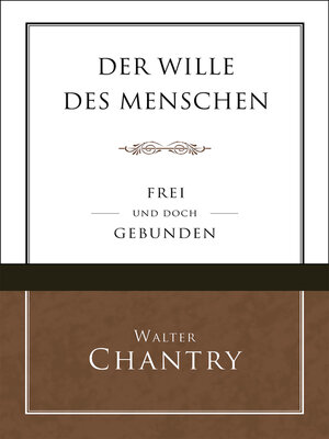 cover image of Der Wille des Menschen